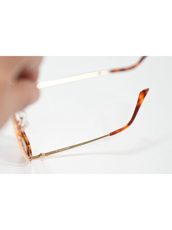 Eleventh Hour Polarized Slim Metal Aviator Sunglasses in Tortoise frame 11.1